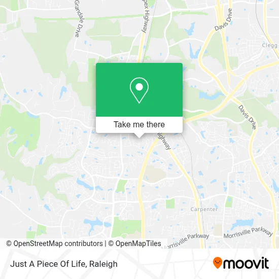 Just A Piece Of Life map