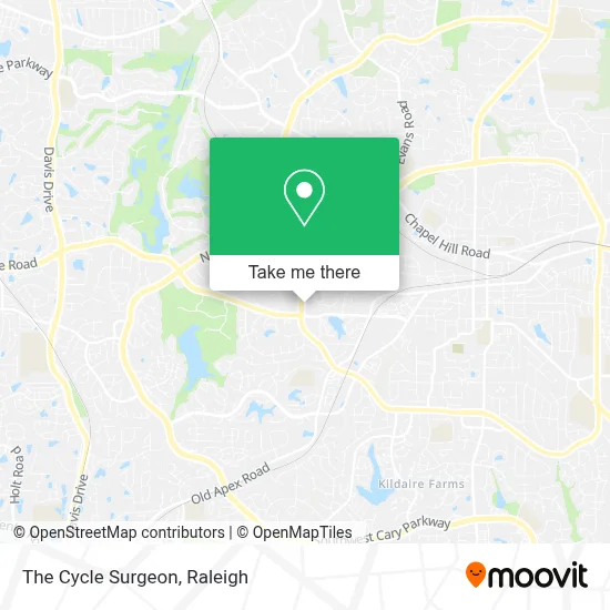 The Cycle Surgeon map