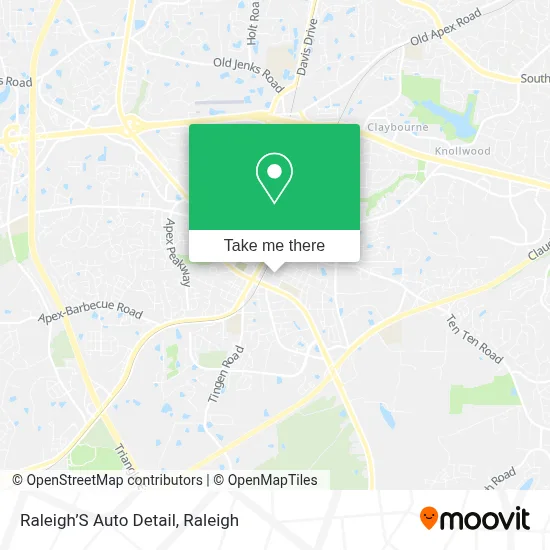 Raleigh’S Auto Detail map