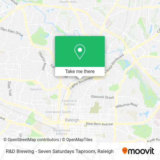 R&D Brewing - Seven Saturdays Taproom map