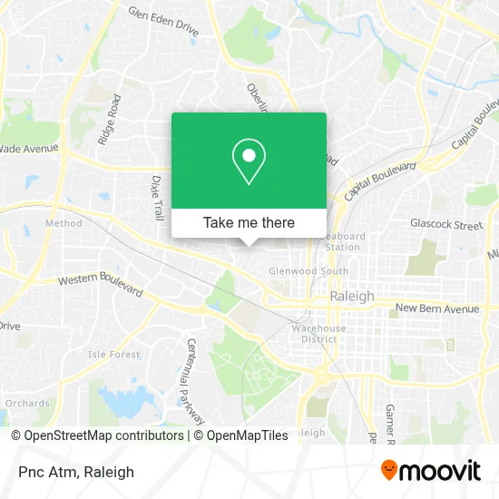 Pnc Atm map