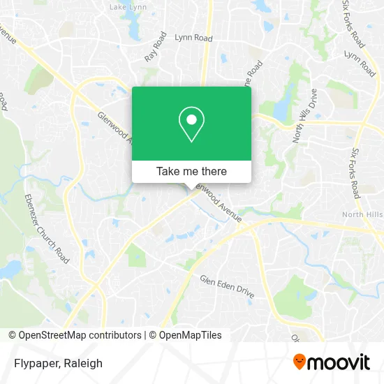 Flypaper map