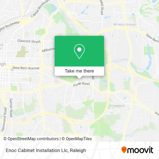 Enoc Cabinet Installation Llc map