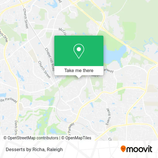 Desserts by Richa map