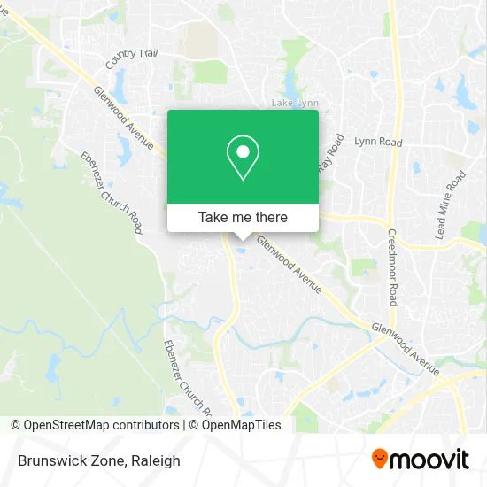 Brunswick Zone map