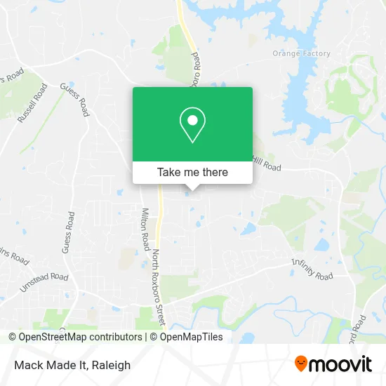 Mack Made It map