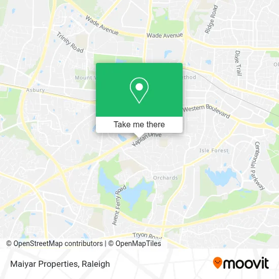 Maiyar Properties map