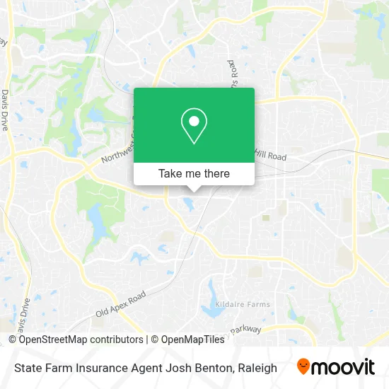State Farm Insurance Agent Josh Benton map