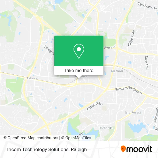 Tricom Technology Solutions map