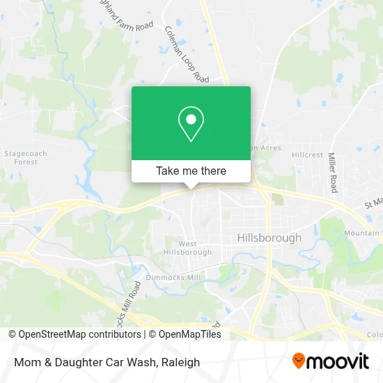 Mom & Daughter Car Wash map