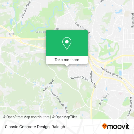 Classic Concrete Design map