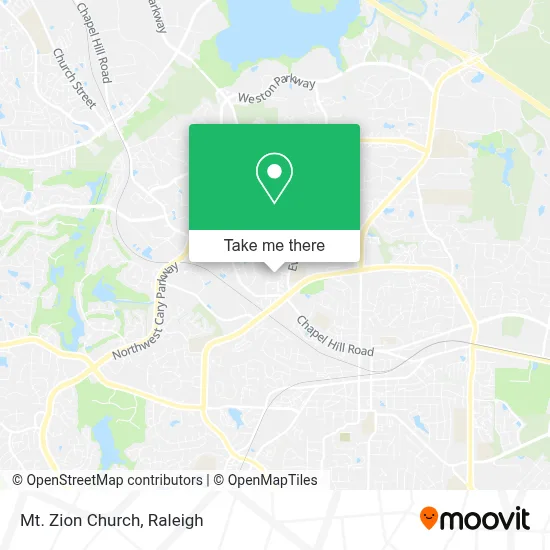 Mt. Zion Church map