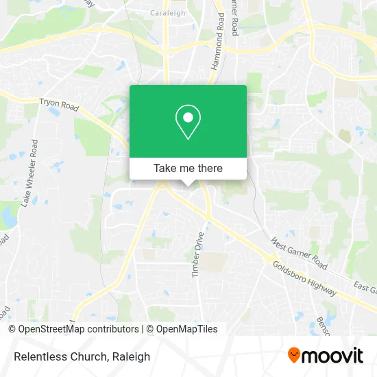 Relentless Church map