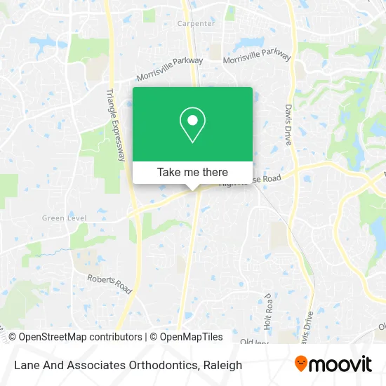 Lane And Associates Orthodontics map