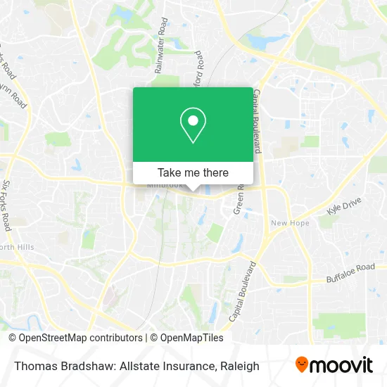 Thomas Bradshaw: Allstate Insurance map