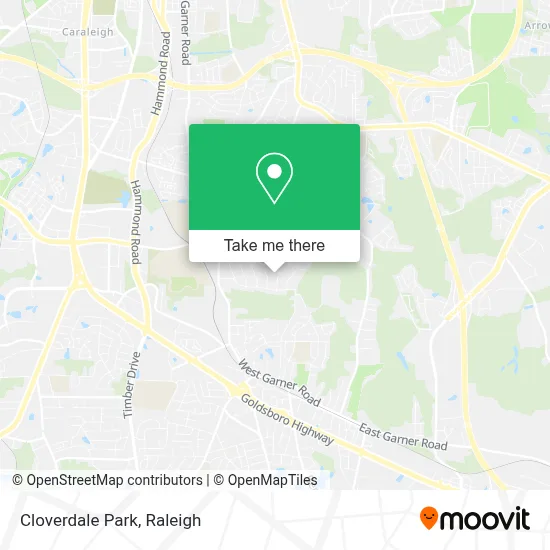Cloverdale Park map