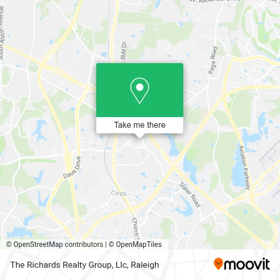 The Richards Realty Group, Llc map