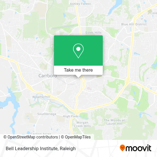 Bell Leadership Institute map
