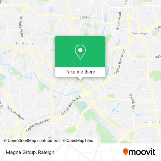 Magna Group map