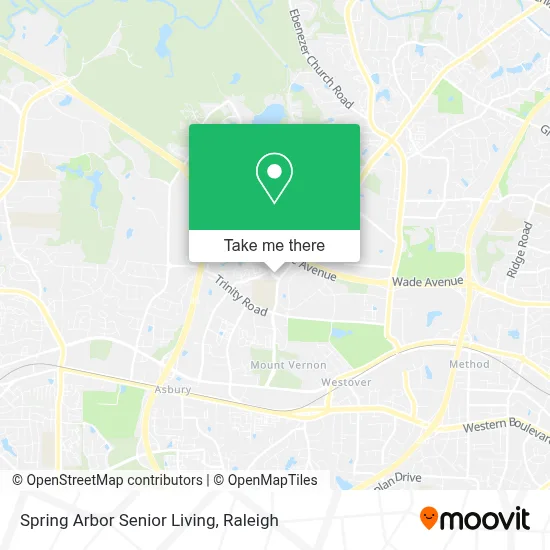 Spring Arbor Senior Living map