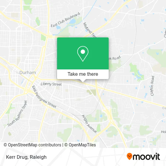 Kerr Drug map