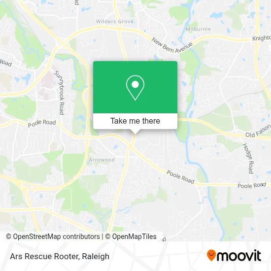 Ars Rescue Rooter map