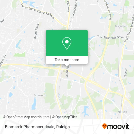 Biomarck Pharmaceuticals map