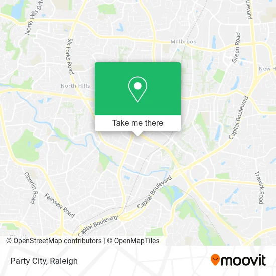 Party City map