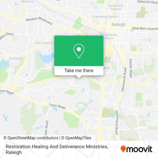 Restoration Healing And Deliverance Ministries map