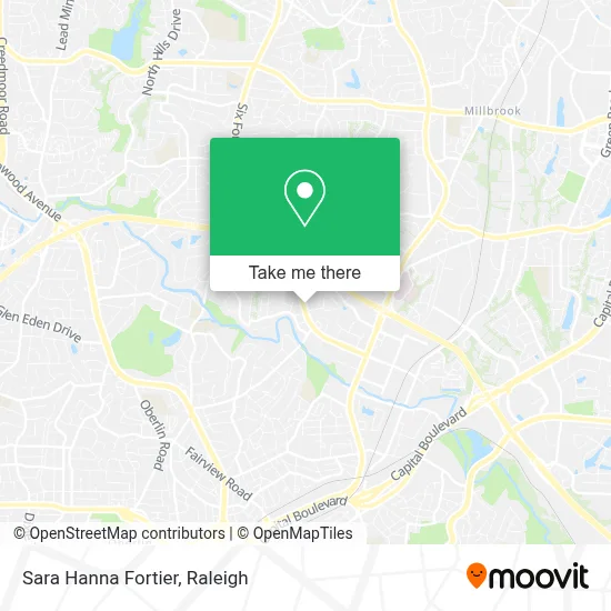 Sara Hanna Fortier map
