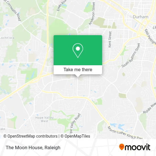 The Moon House map