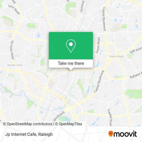 Jp Internet Cafe map