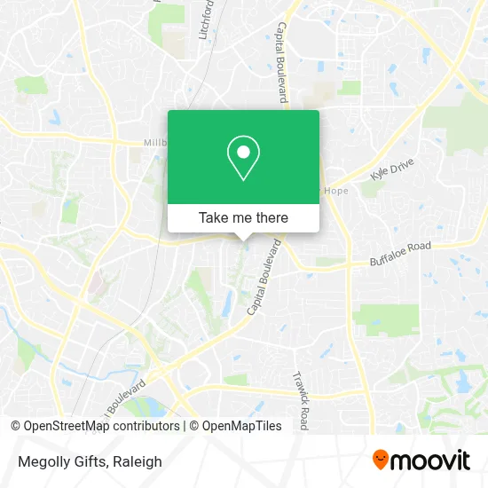 Megolly Gifts map
