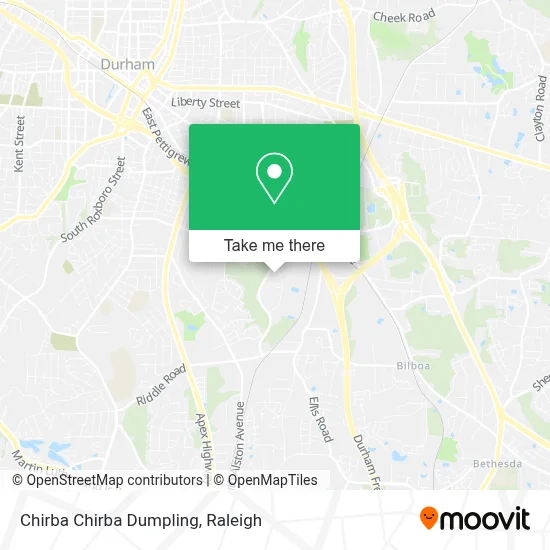 Chirba Chirba Dumpling map
