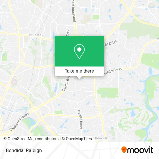 Bendida map