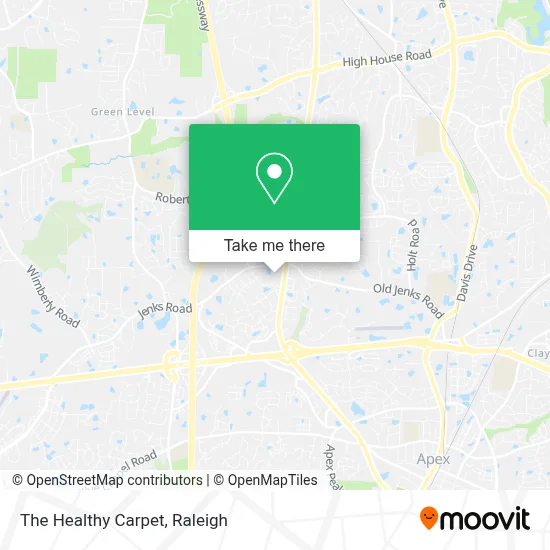 The Healthy Carpet map