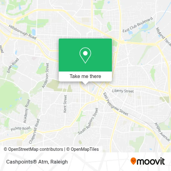 Cashpoints® Atm map