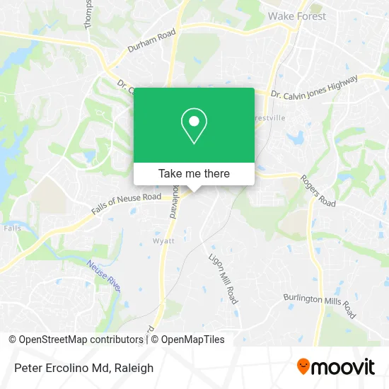 Peter Ercolino Md map