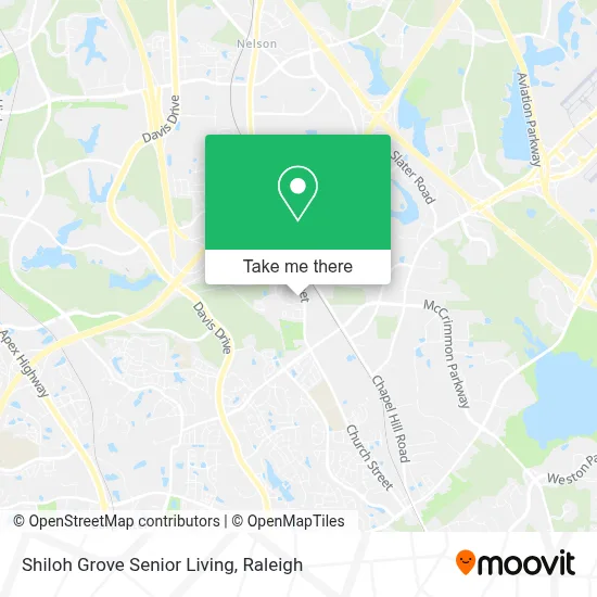 Shiloh Grove Senior Living map