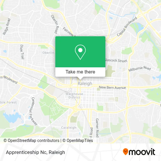 Apprenticeship Nc map