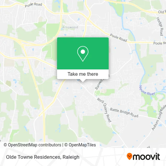 Olde Towne Residences map
