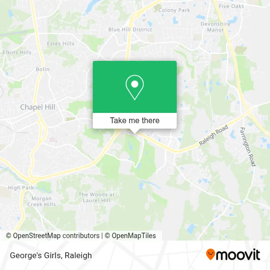 George's Girls map