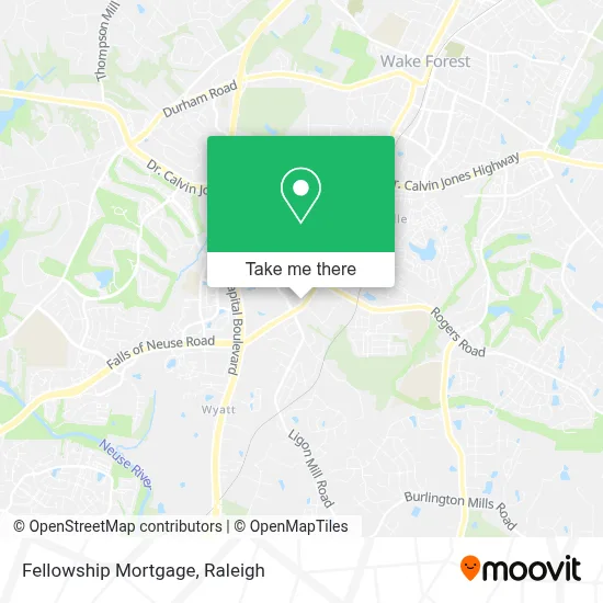 Fellowship Mortgage map