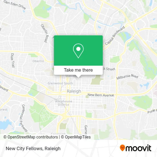 New City Fellows map
