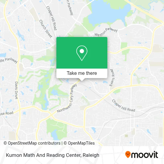 Kumon Math And Reading Center map