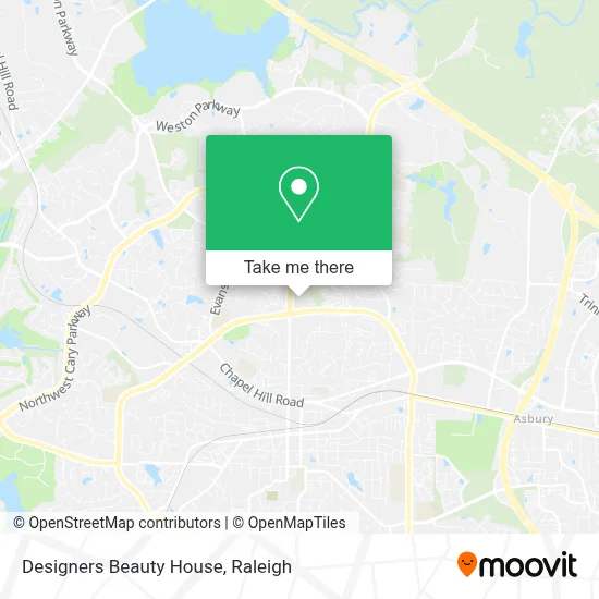 Designers Beauty House map