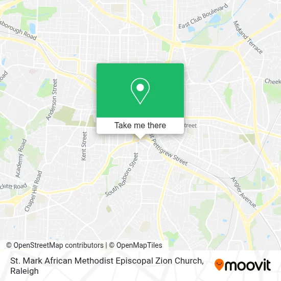 St. Mark African Methodist Episcopal Zion Church map