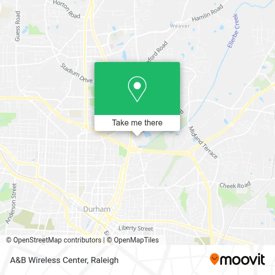 A&B Wireless Center map