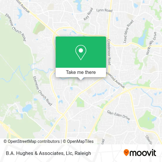 B.A. Hughes & Associates, Llc map