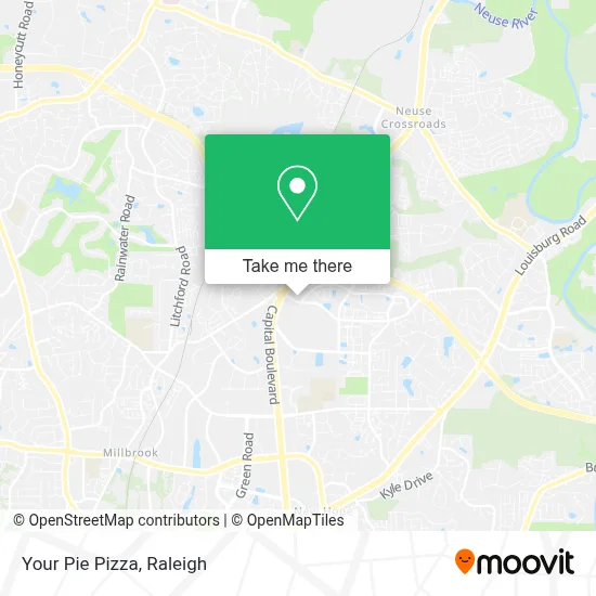 Your Pie Pizza map